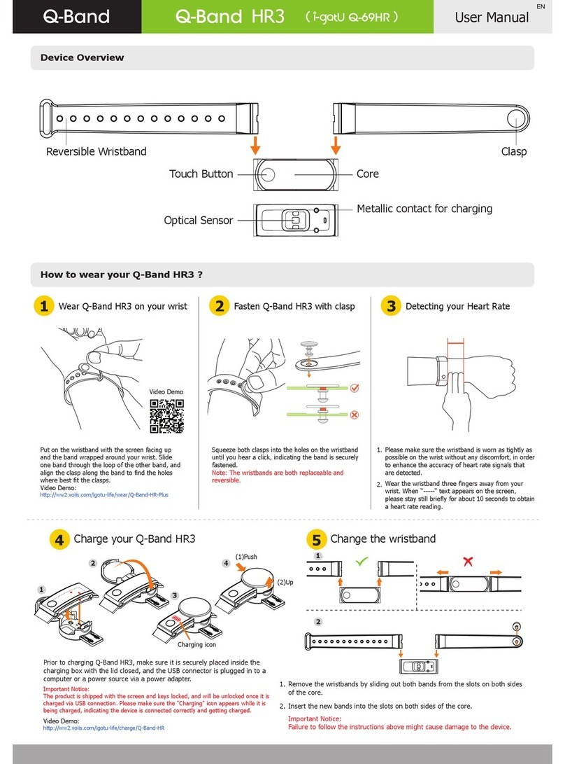 Mobile Action Q-Band HR3 user manual