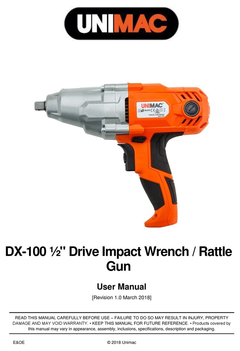 Unimax DX-100 user manual Unimax DX-100 user manual