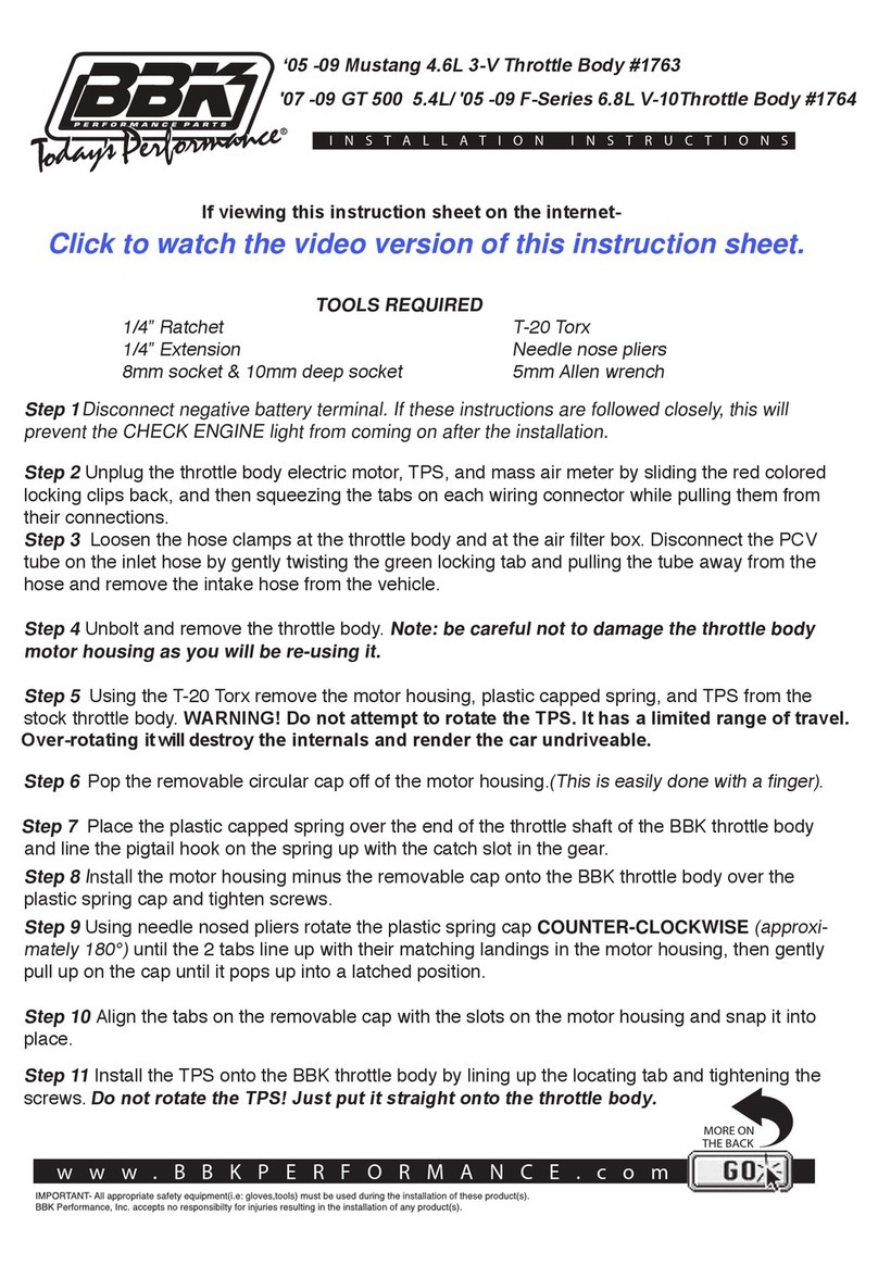 BBK 1763 installation instructions BBK 1763 installation instructions