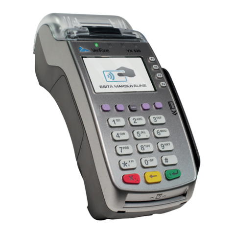 VeriFone Vx-520 Series APACS 40 User manual