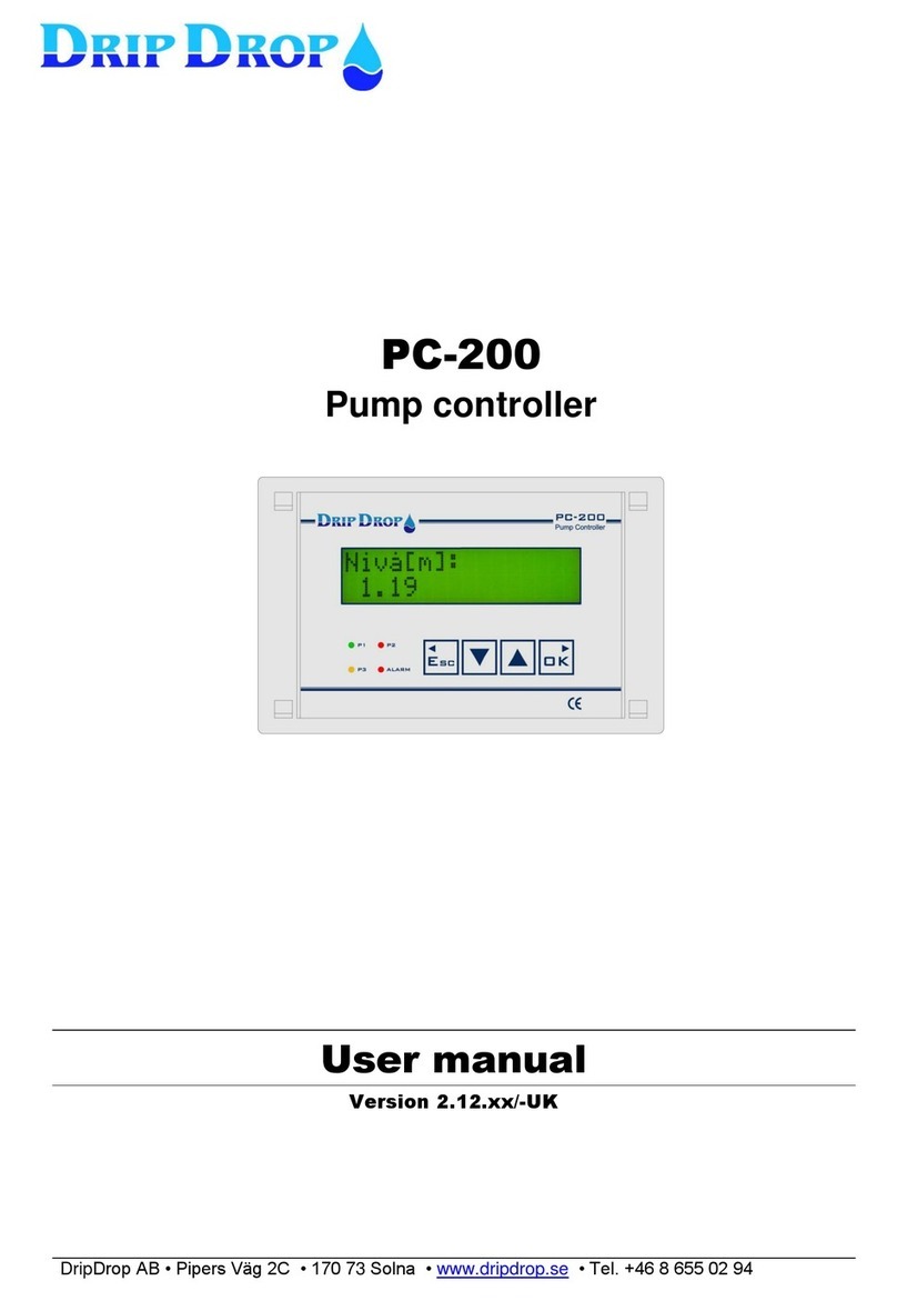 Drip Drop PC-200 user manual
