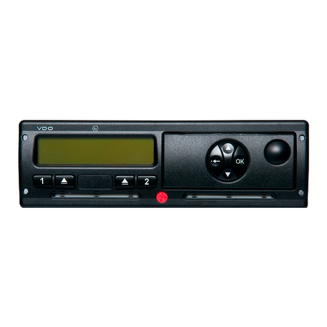 VDO DTCO 1381 Reference guide VDO DTCO 1381 Reference guide