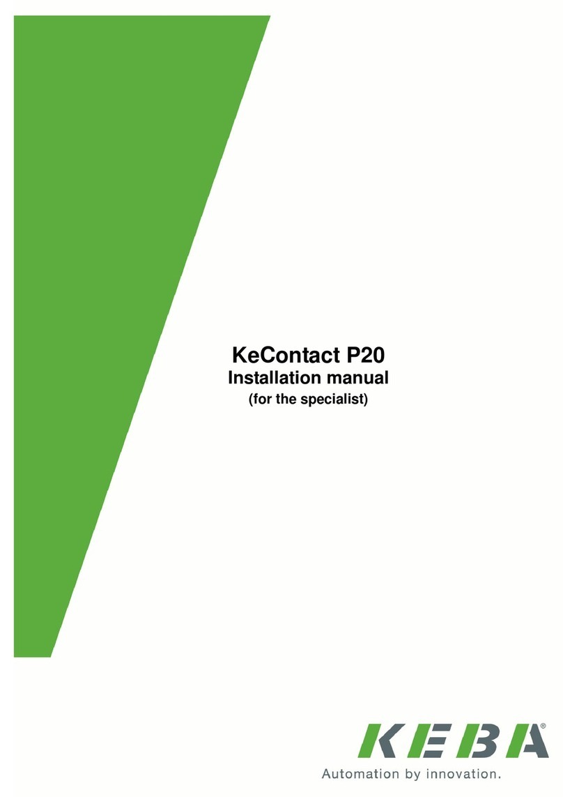 Keba KeContact P20 installation manual