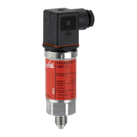 Danfoss MBS 32 User manual