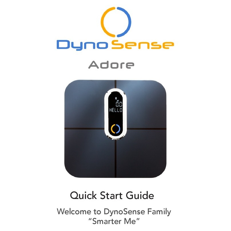 DynoSense Adore quick start guide