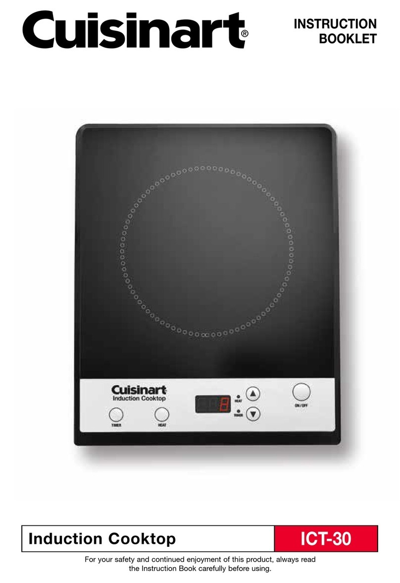 Cuisinart ICT-30 Instruction