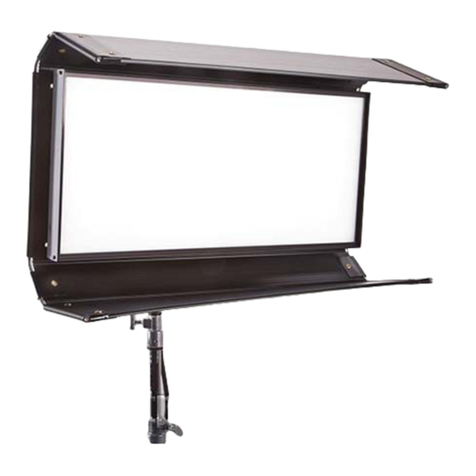 Kino Flo DIV-L20X-120U quick start guide