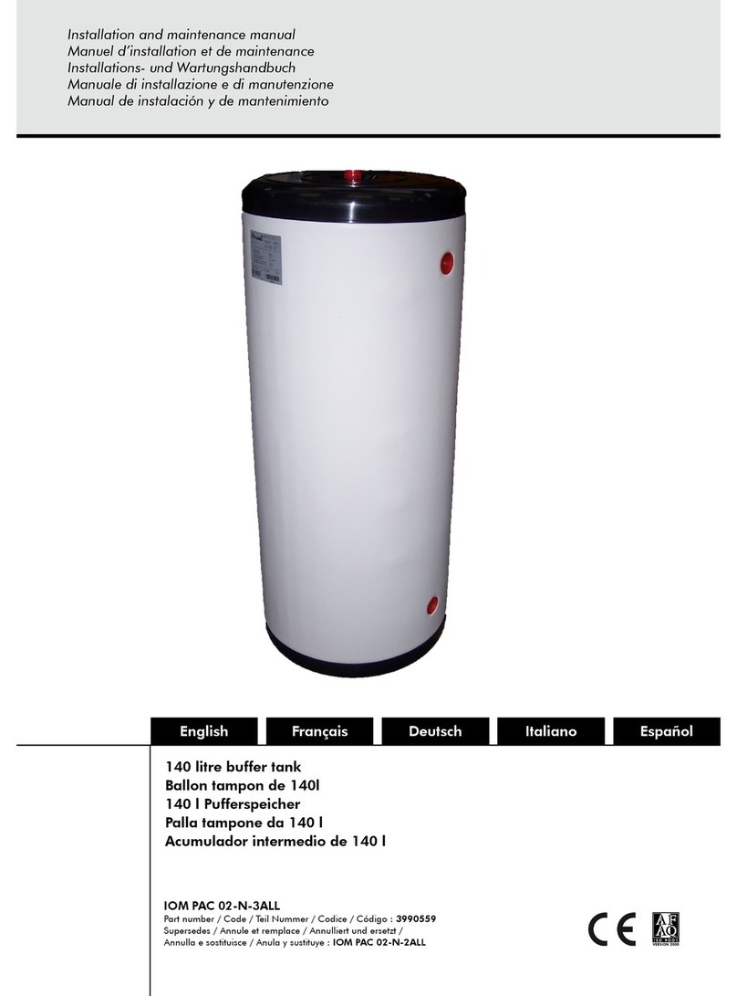 Airwell 3990546 Installation and maintenance manual