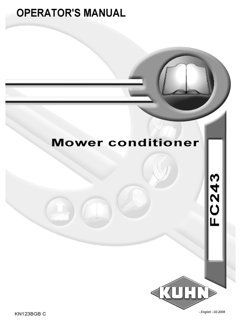 KUHN FC243 Operator's manual