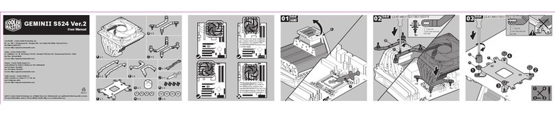 Cooler Master GEMINII S524 user manual