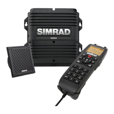 Simrad RS90S User manual Simrad RS90S User manual