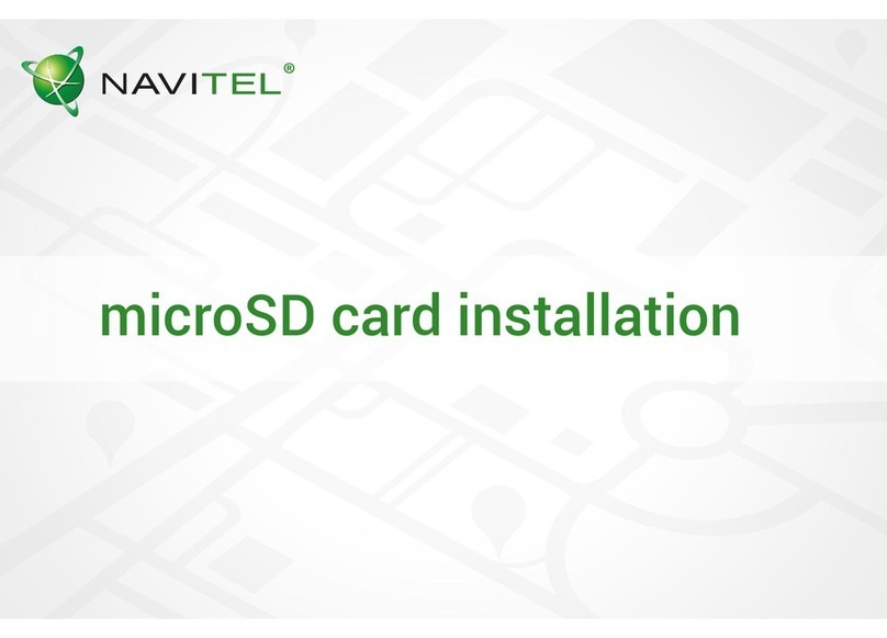Navitel MR250 Parts list manual