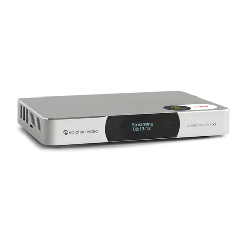 epiphan video Webcaster x1 quick start guide