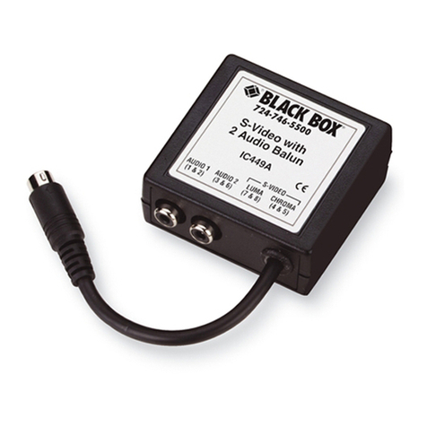 Black Box IC449A manual
