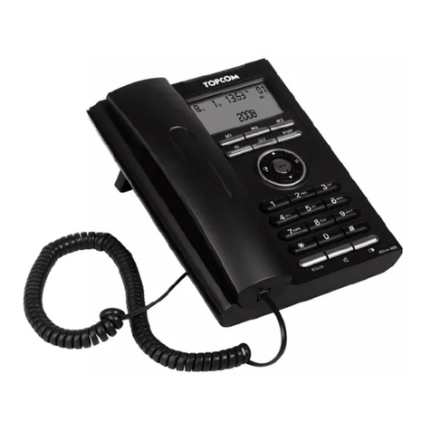Topcom Allure 400 User manual