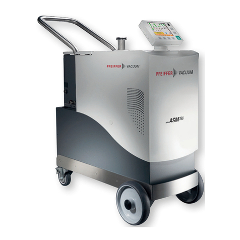Pfeiffer Vacuum ASM 380 User manual