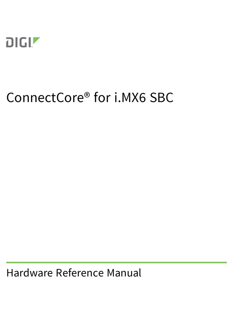 Digi ConnectCore 6 SBC Quick user guide
