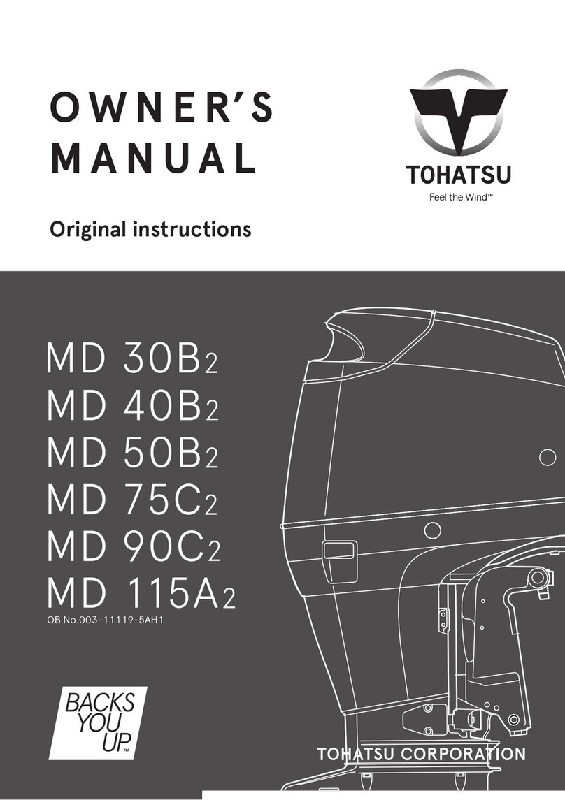 TOHATSU MD 40B2 owner's manual