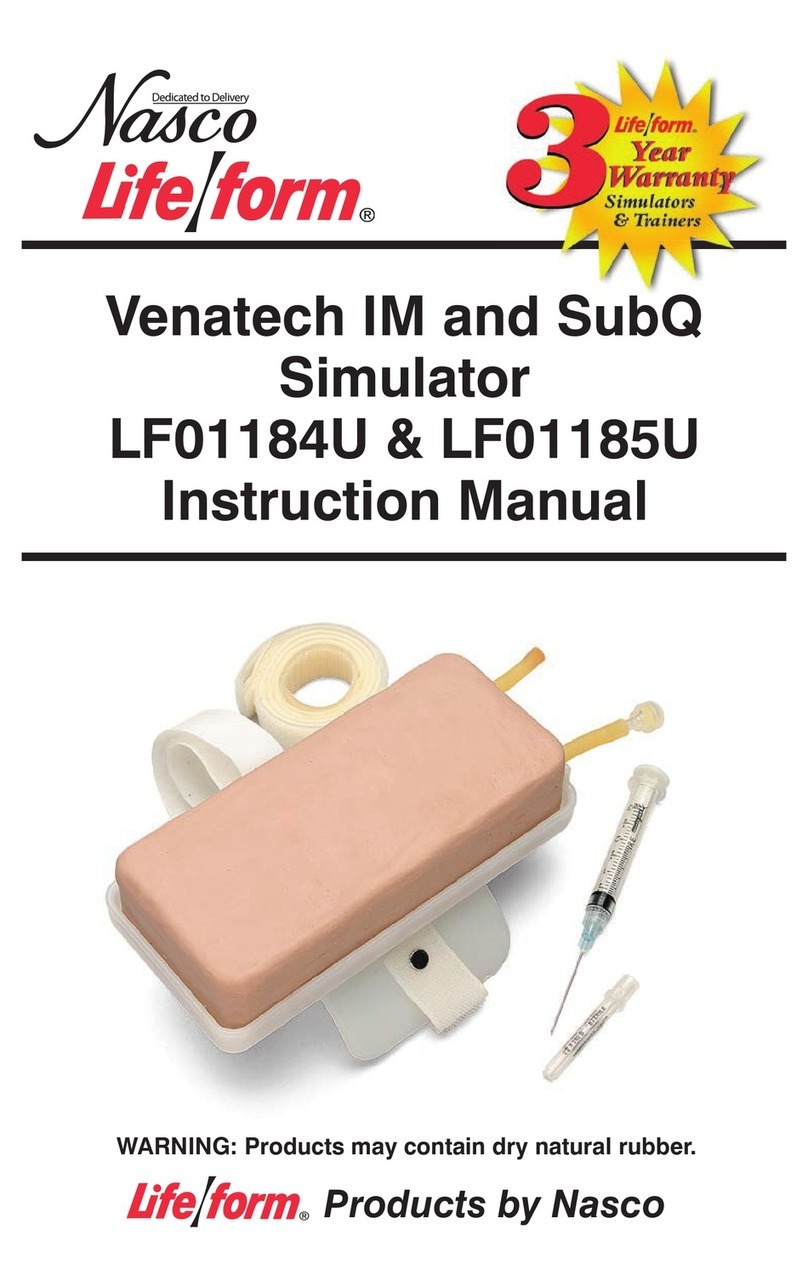 Nasco Life/form LF01185U instruction manual
