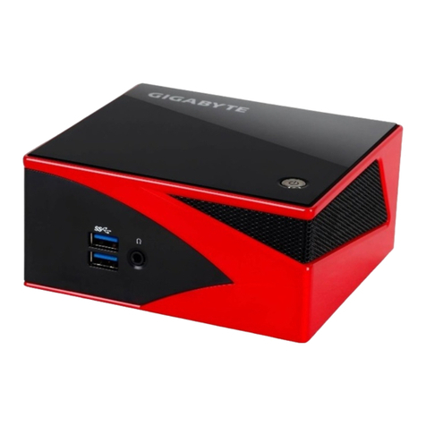 Gigabyte BRIX Gaming User manual