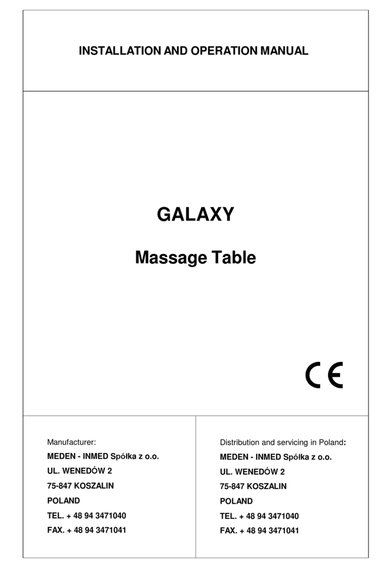 Meden-Inmed GALAXY Installation and operation manual