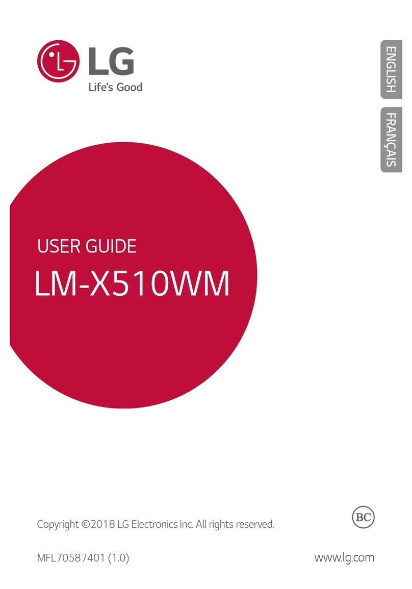 LG LM-X510WM User manual