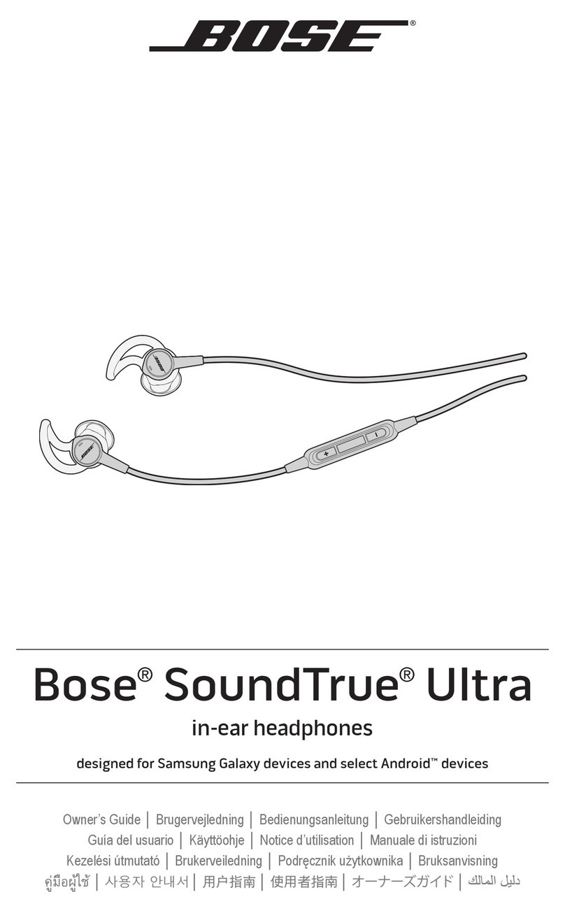 Bose SoundTrue Ultra owner's guide