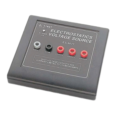 PASCO ES-9077 User manual