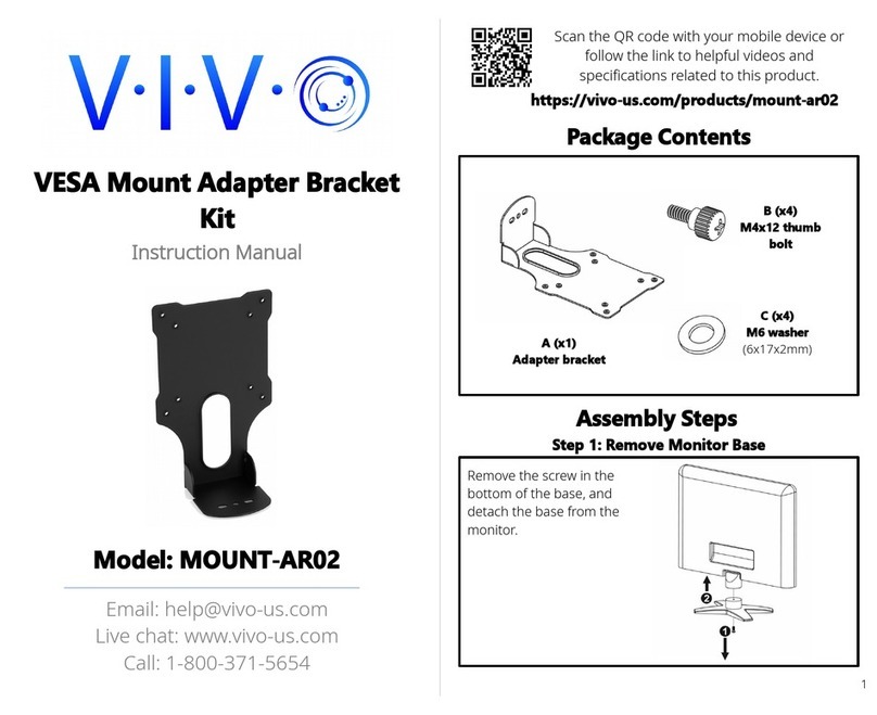 Vivo MOUNT-AR02 User manual