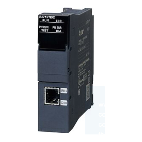 Mitsubishi Electric RJ71PN92 user manual