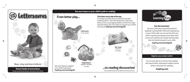 LeapFrog Lettersavrus User manual