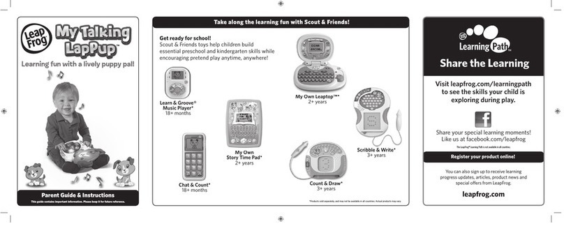LeapFrog My Talking LapPup User manual