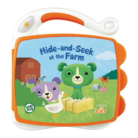 LeapFrog My First Book Hide-and-Seek at the Farm Parent guide & instructions