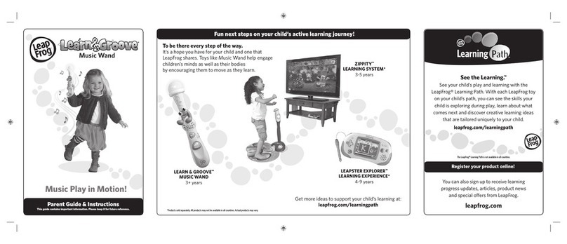 LeapFrog Learn & Groove Music Wand User manual