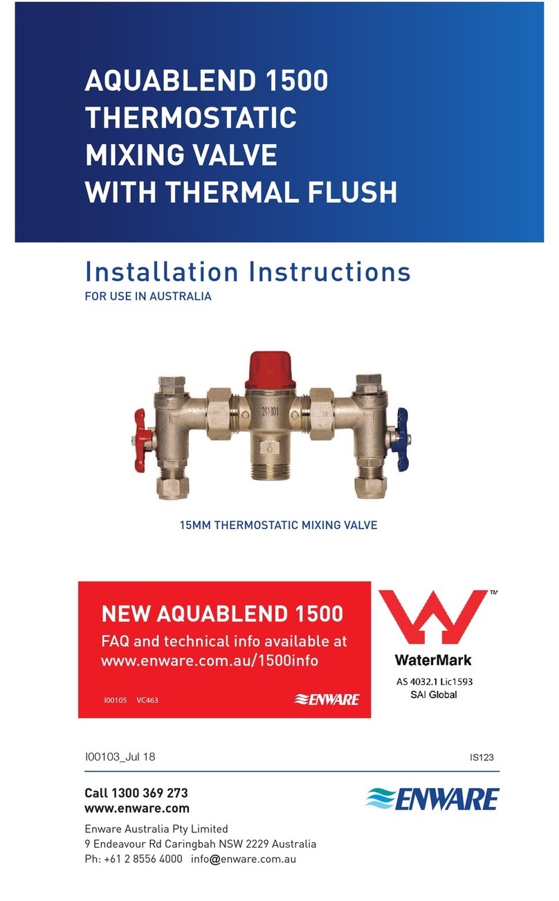 enware Aquablend 1500 installation instructions