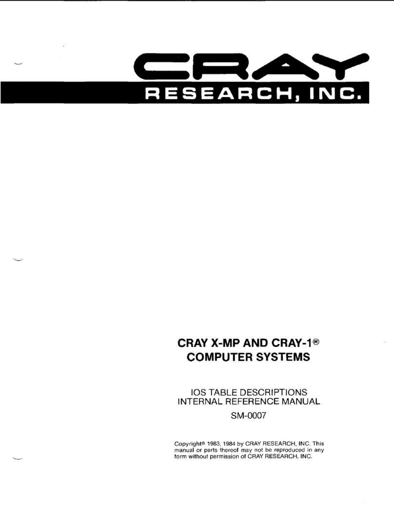 Cray X-MP Reference manual