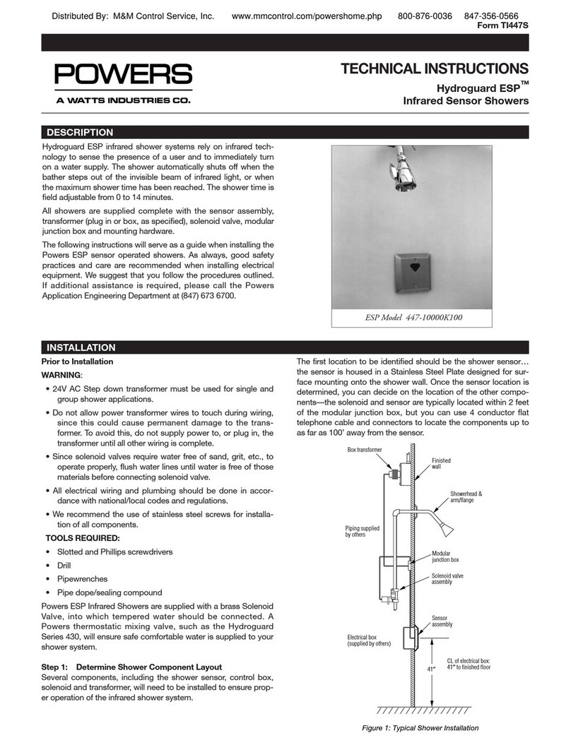 Powers Hydroguard ESP Technical instructions