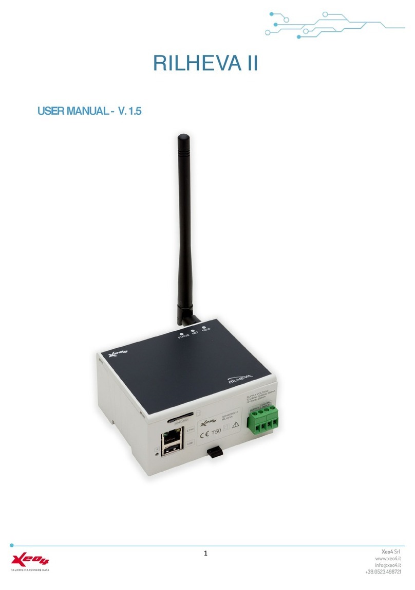 Xeo4 RILHEVA II user manual