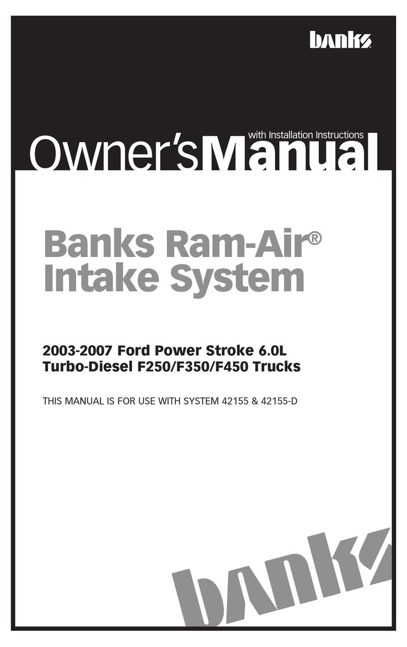 banks Ram-Air 42155 User manual