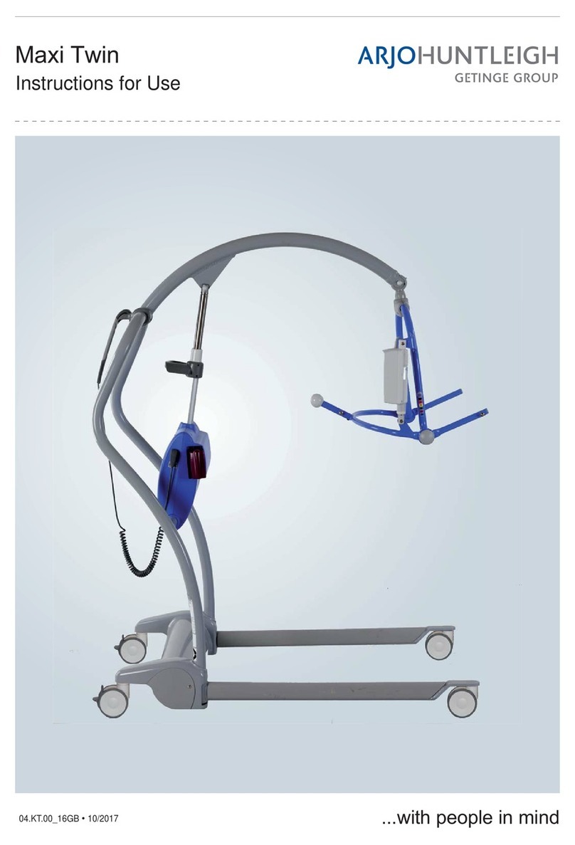 ARJO HUNTLEIGH Maxi Twin User manual