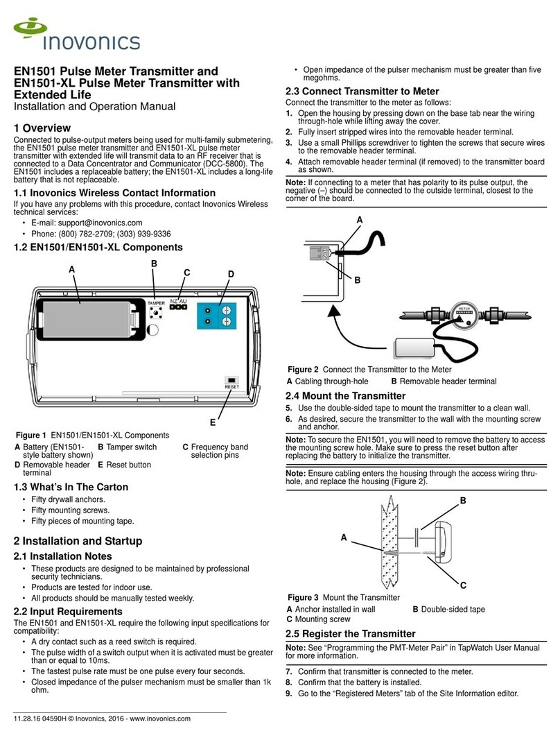 Inovonics EN1501 User manual