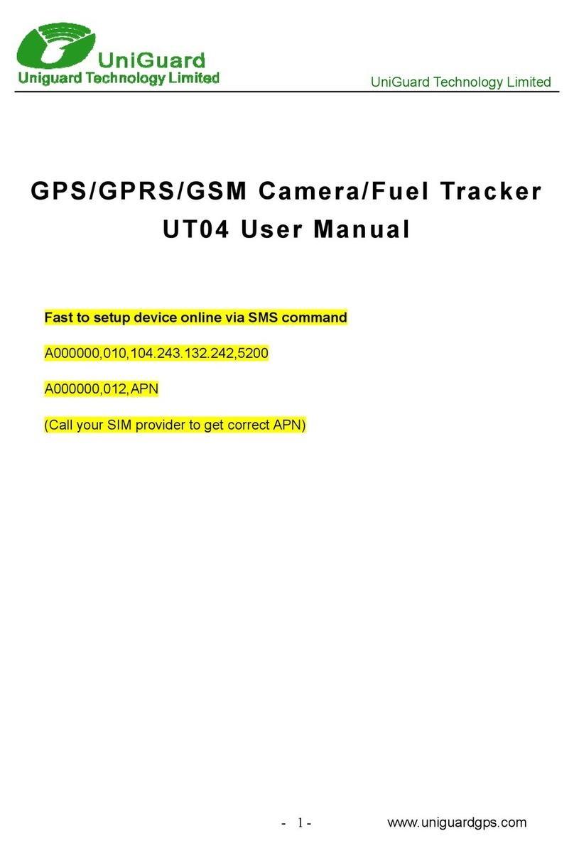 UniGuard UT04 User manual UniGuard UT04 User manual
