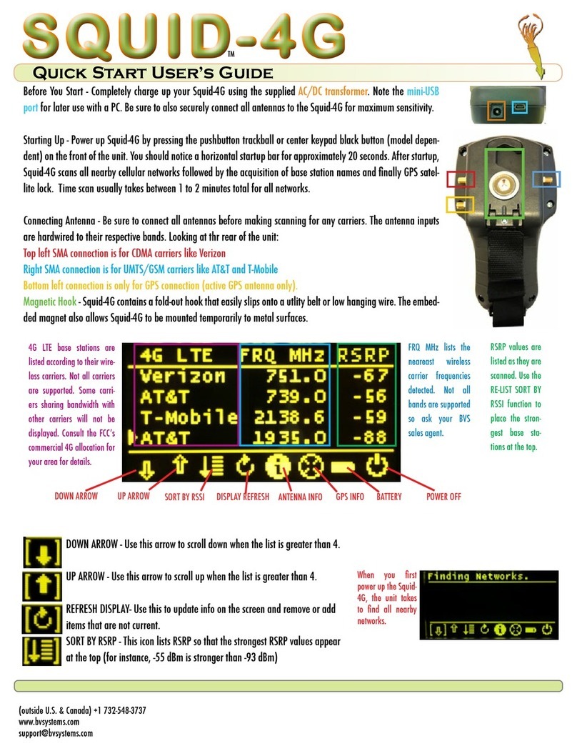Berkeley Varitronics Systems Squid-4G Setup guide Berkeley Varitronics Systems Squid-4G Setup guide