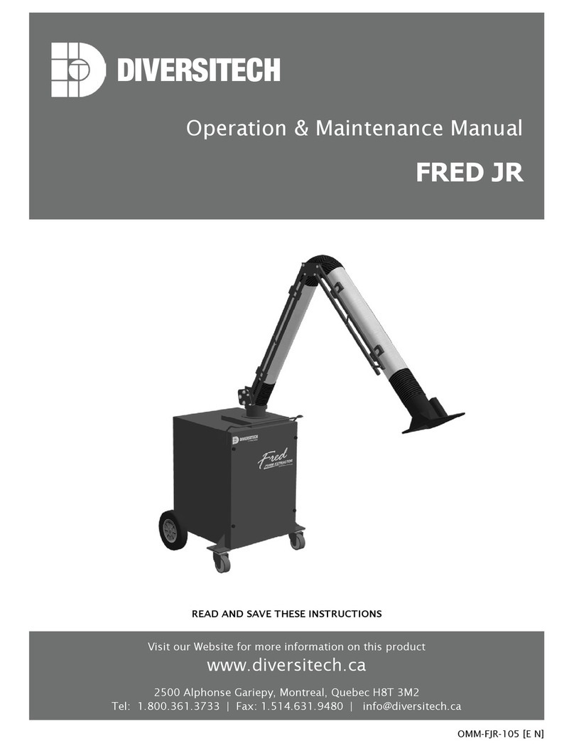 DIVERSITECH FRED JR Manual