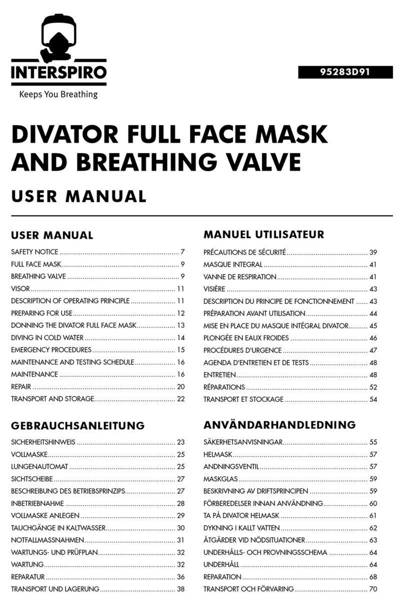INTERSPIRO DIVATOR Series user manual