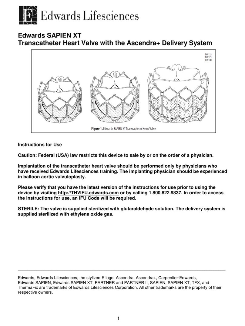 Edwards SAPIEN XT Instructions for use