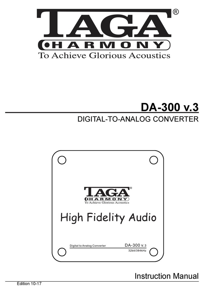 Taga DA-300 v.3 instruction manual