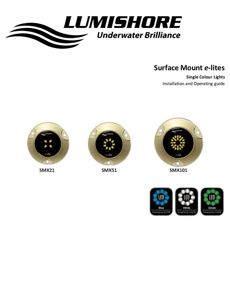 lumishore SMX21 Installation and operating guide lumishore SMX21 Installation and operating guide