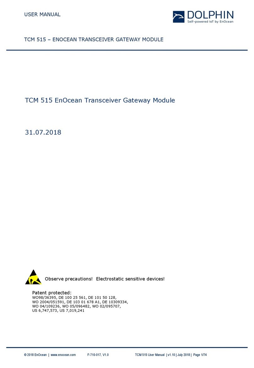 Dolphin TCM 515 user manual