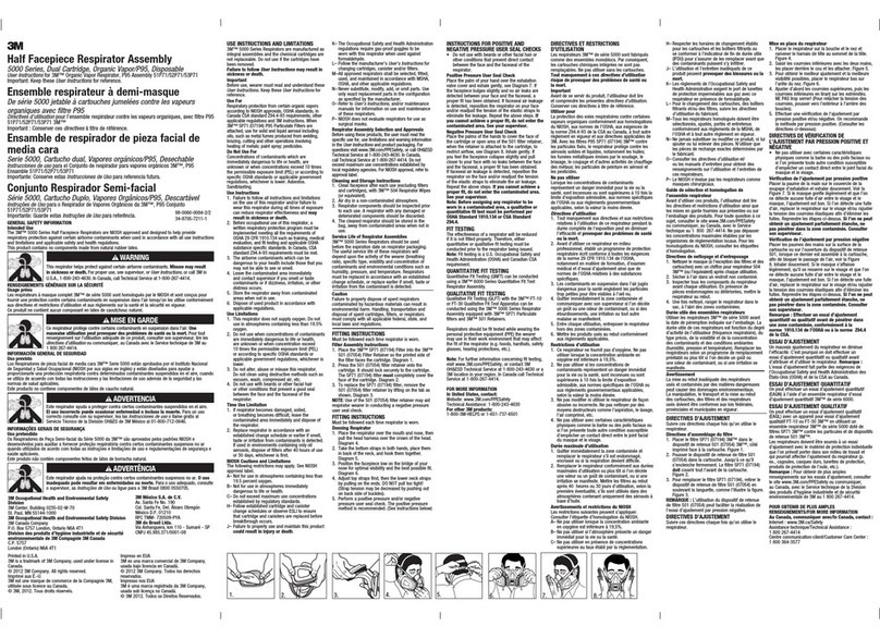 3M 5101 User manual